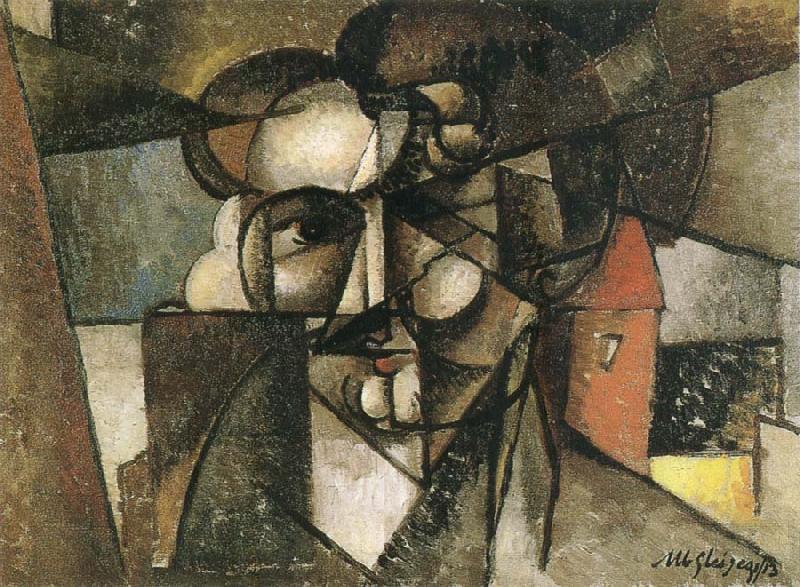 Juan Gris The head of man oil painting image